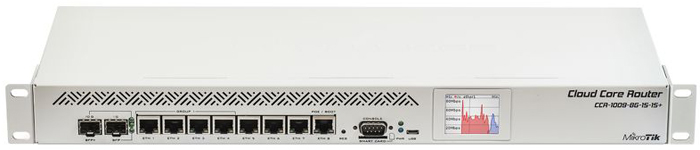 MikroTik Cloud Core Router CCR1009-8G-1S-1S+